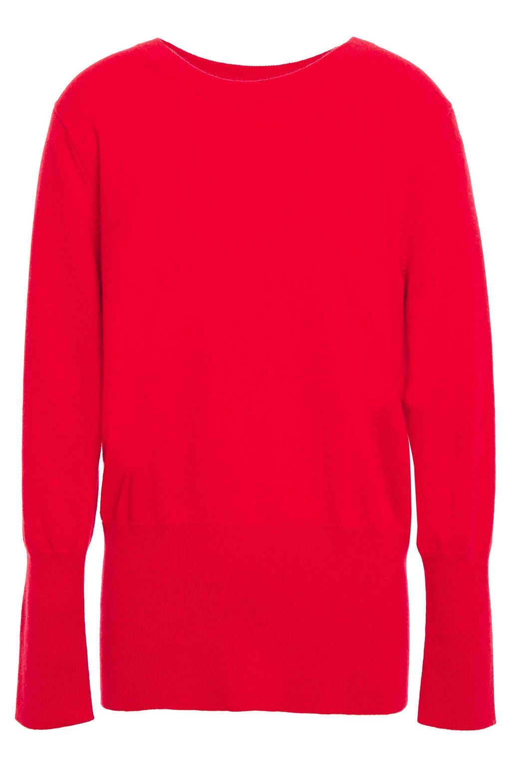 red cashmere turtleneck
