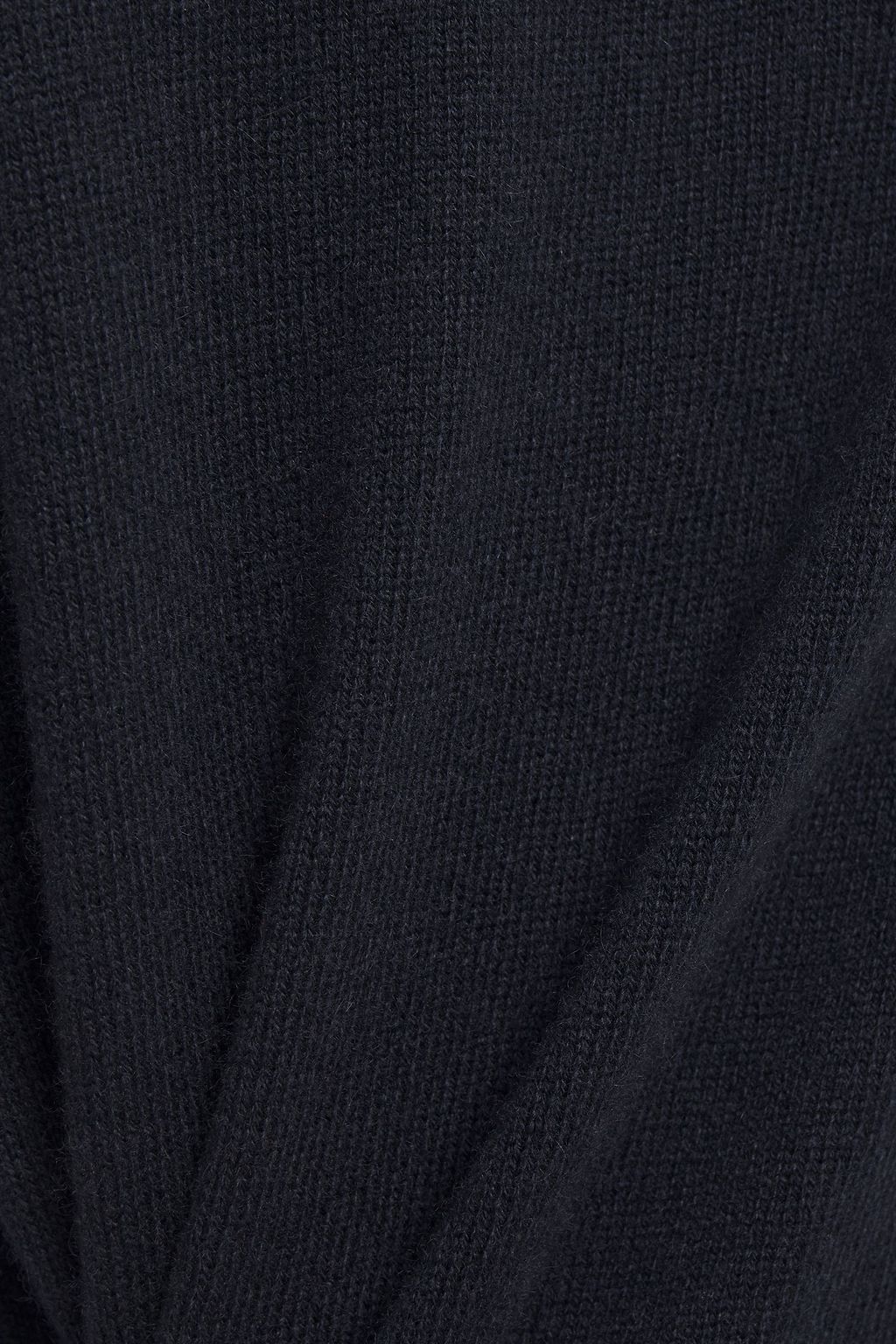 N.PEAL Mélange cashmere turtleneck sweater