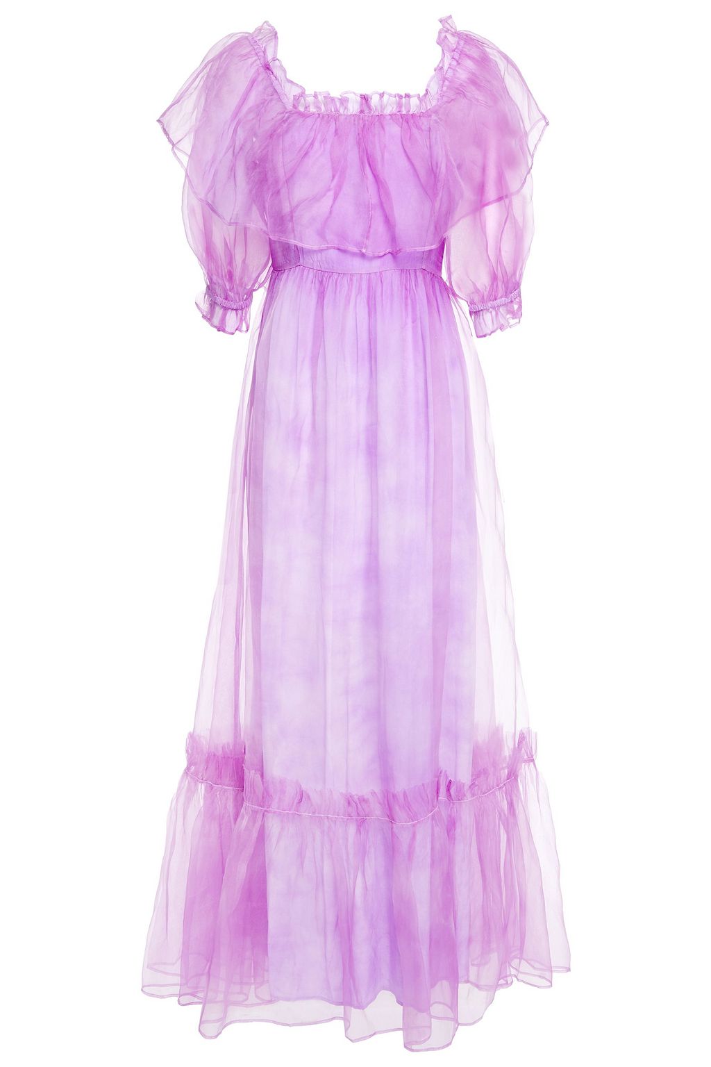 organza maxi dress