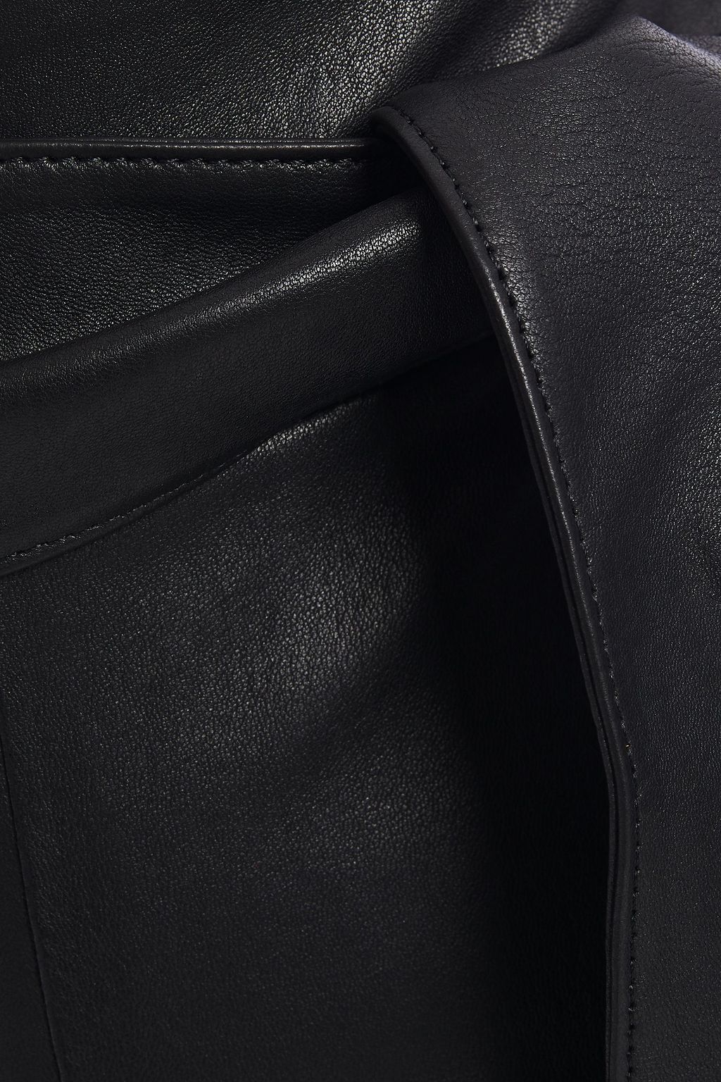 J BRAND + Elsa Hosk Friday belted stretch-leather leggings