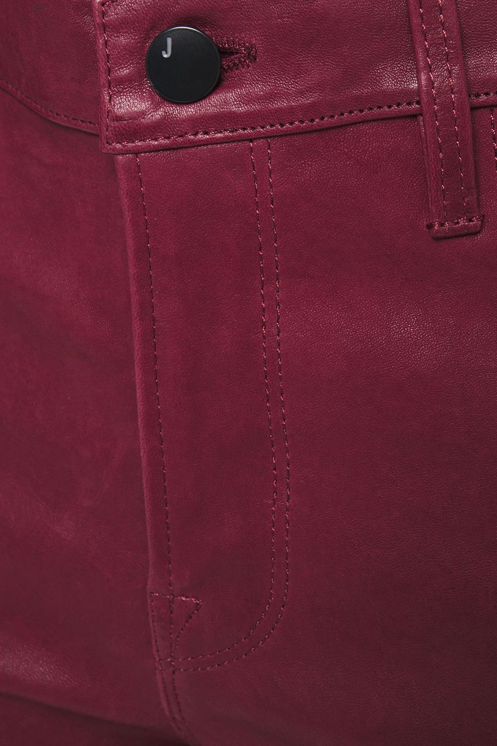 J BRAND Stretch-leather skinny pants