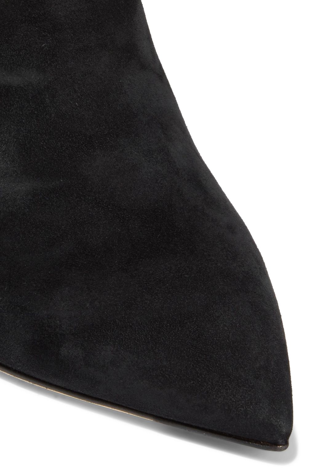 JIMMY CHOO Hurley 85 convertible leather and suede knee boots