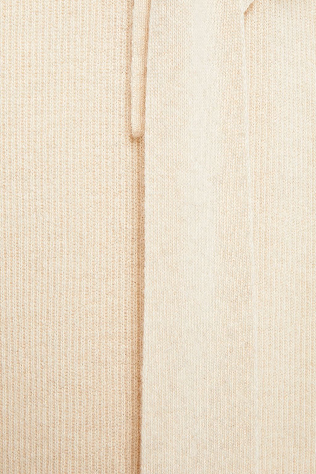 NANUSHKA Belted ribbed-knit turtleneck maxi dress