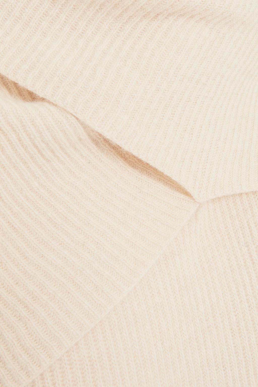 NANUSHKA Korina layered ribbed-knit sweater