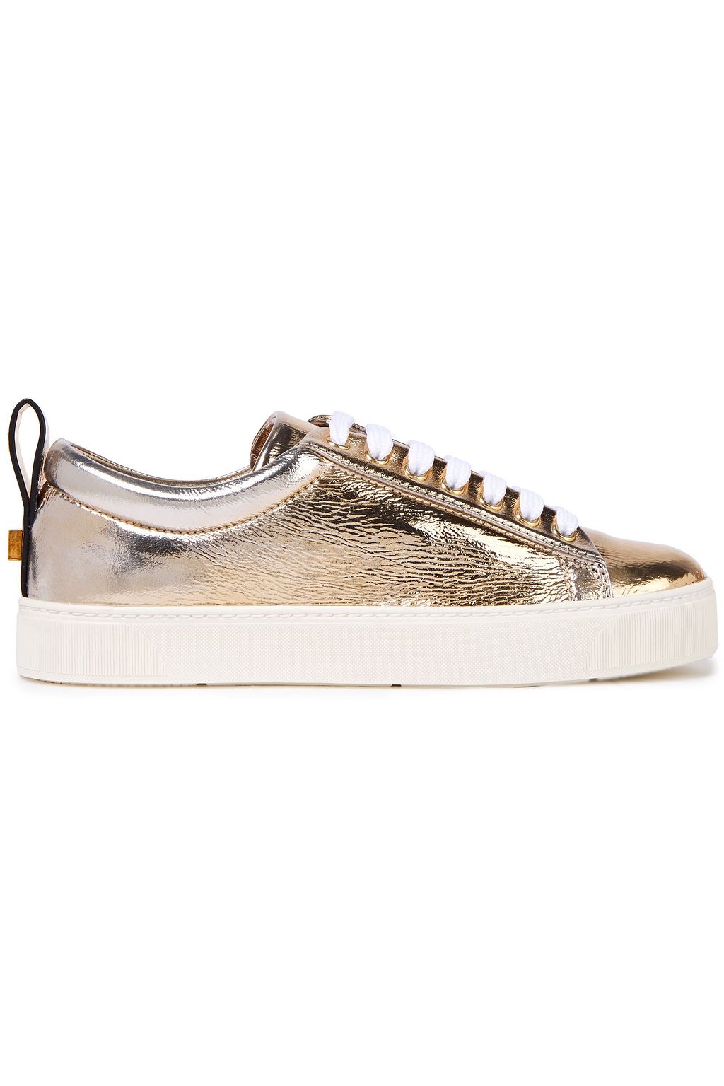 stuart weitzman gold sneakers