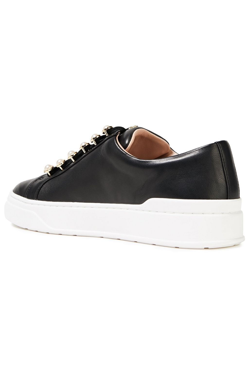 excelsa leather sneaker stuart weitzman