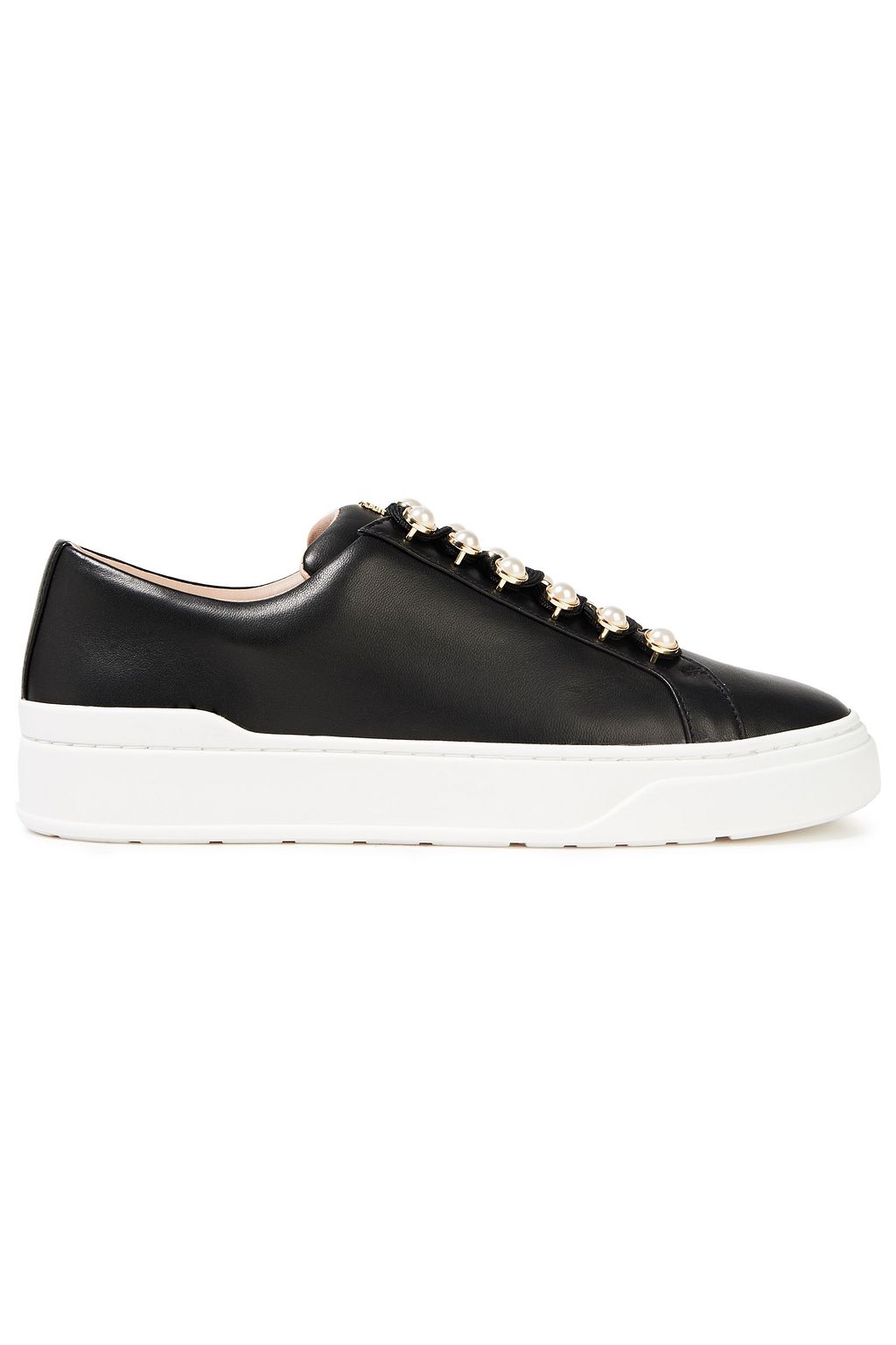 excelsa leather sneaker stuart weitzman