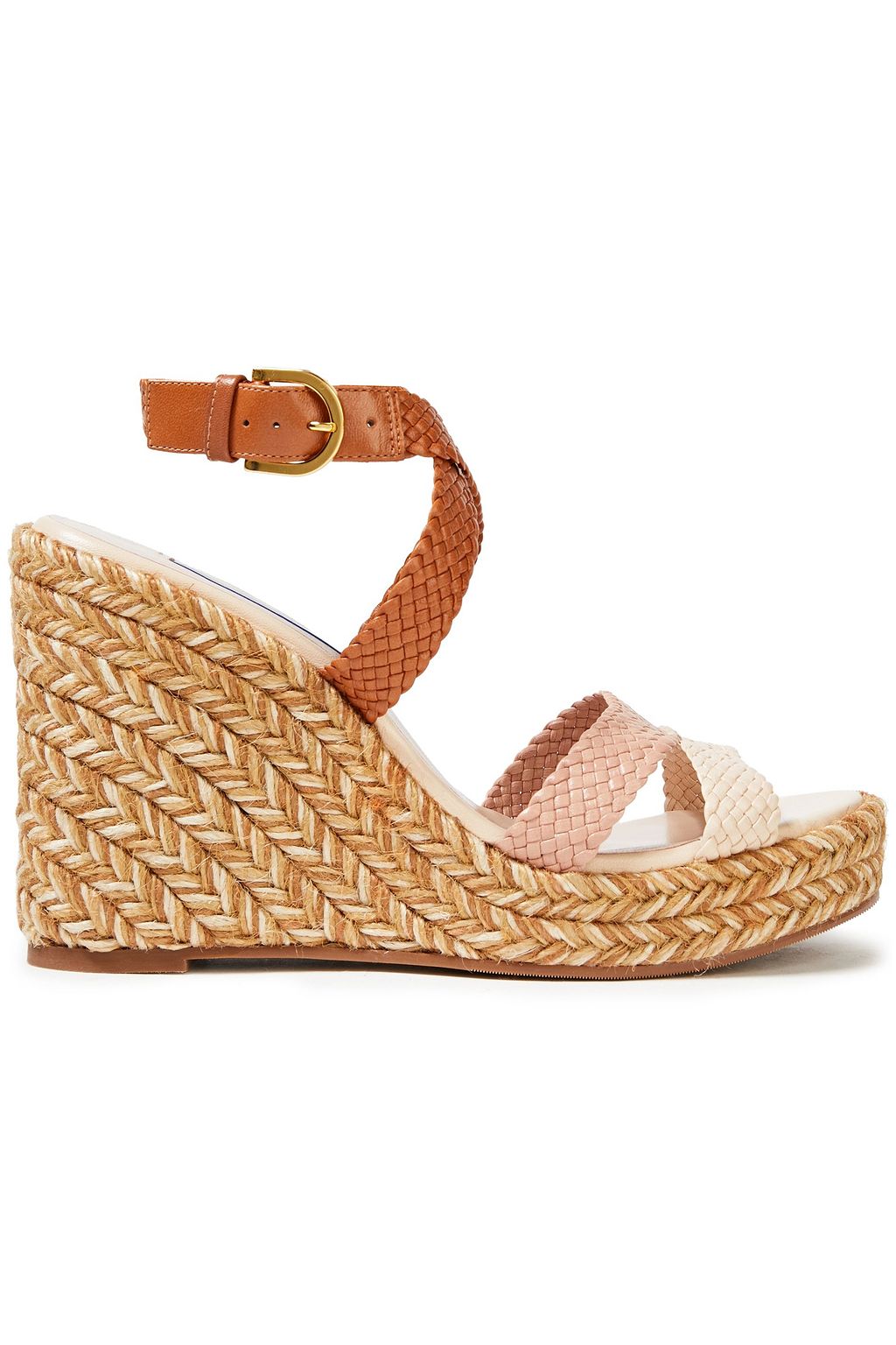 woven leather espadrilles