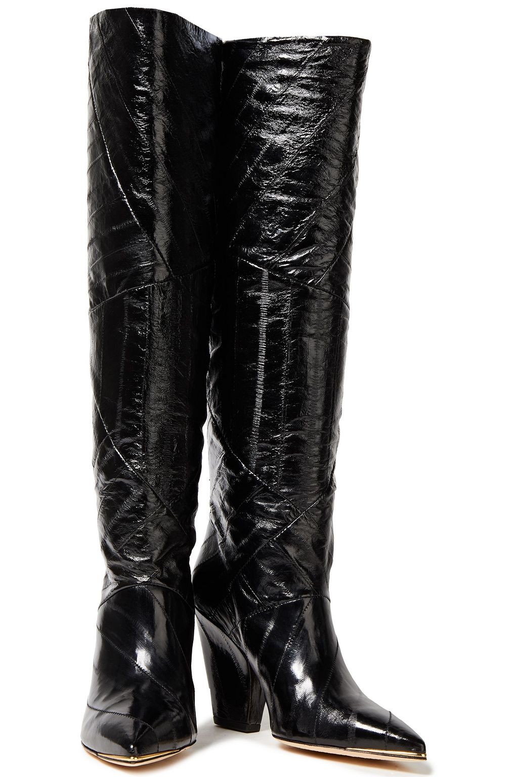 TORY BURCH Lila eelskin knee boots