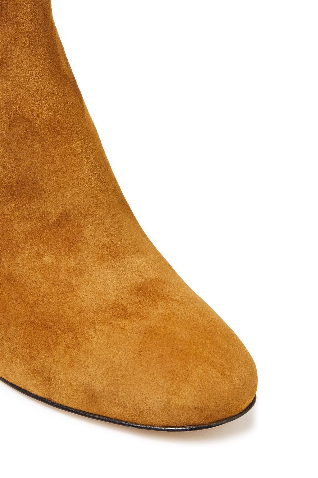 TORY BURCH Gigi 70 two-tone suede ankle boots