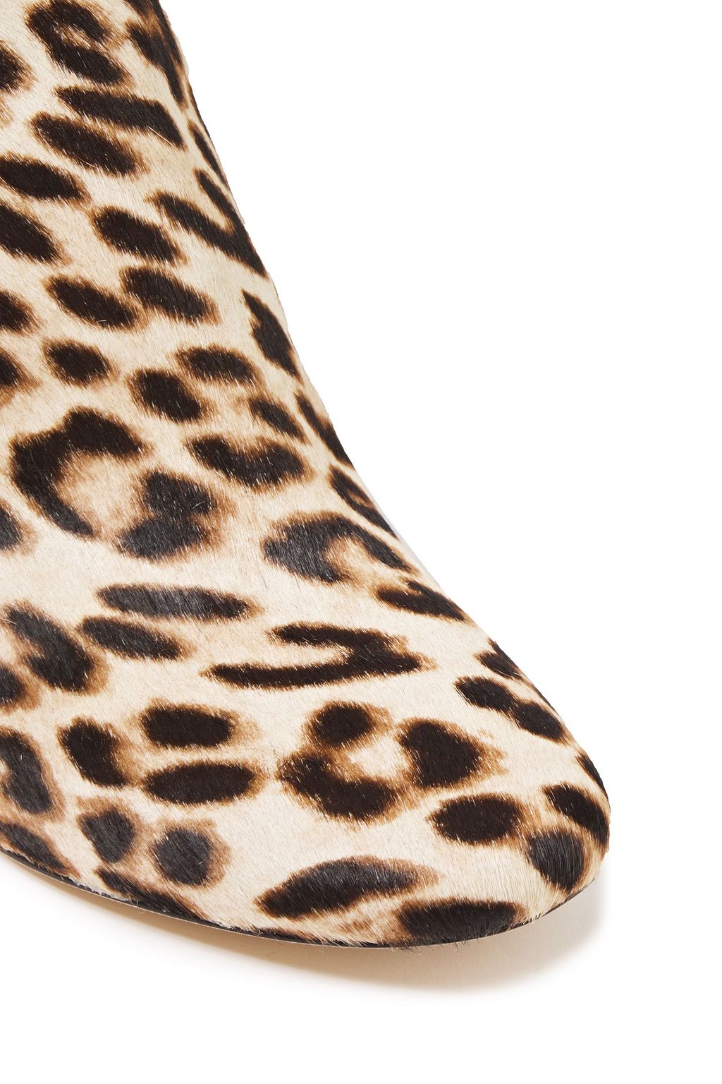 TORY BURCH Gigi 70 leopard-print calf hair ankle boots