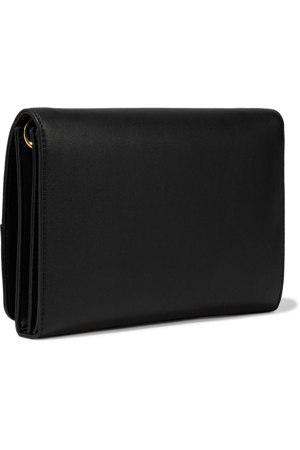 LOVE MOSCHINO Studded faux leather clutch
