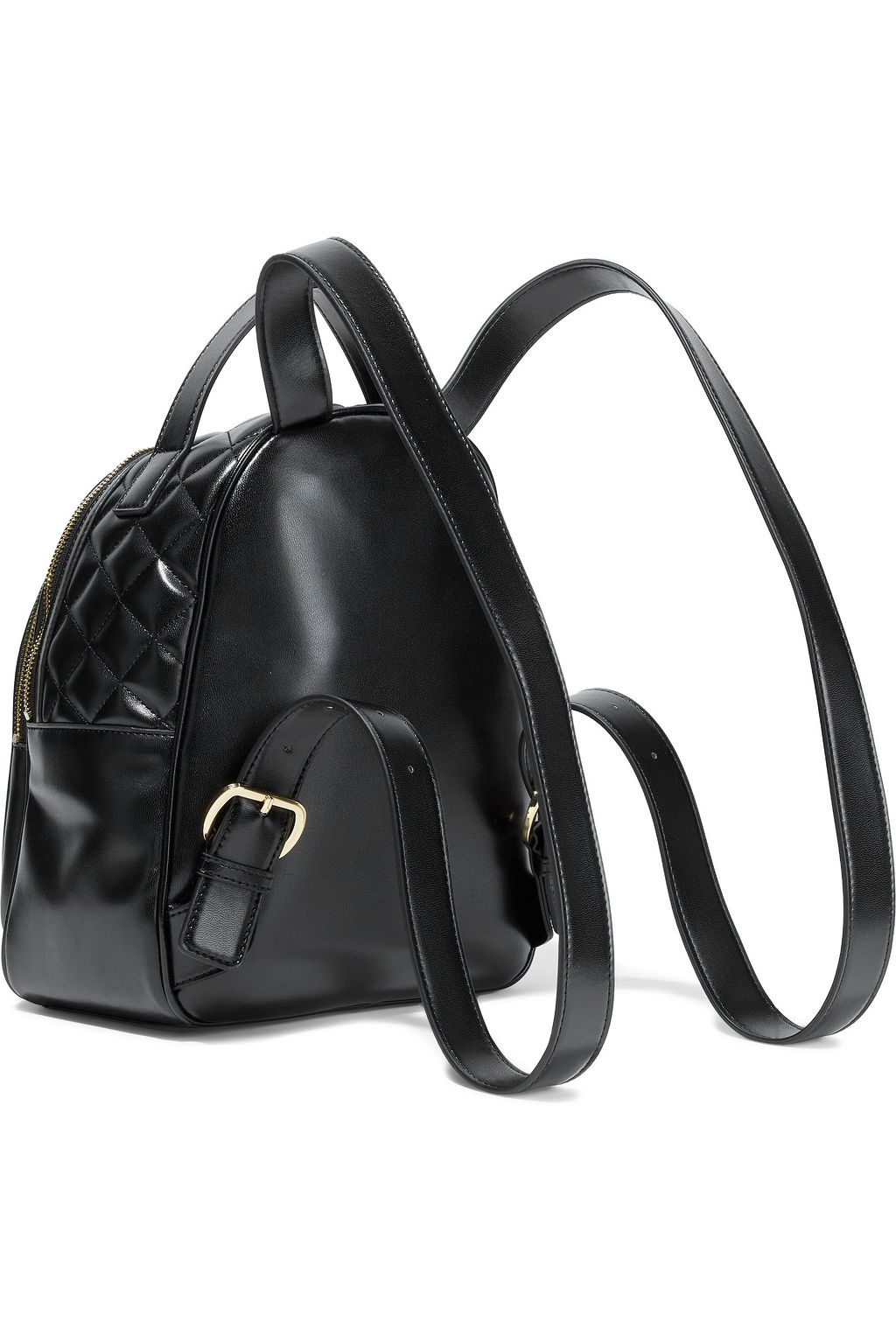LOVE MOSCHINO Quilted faux leather backpack