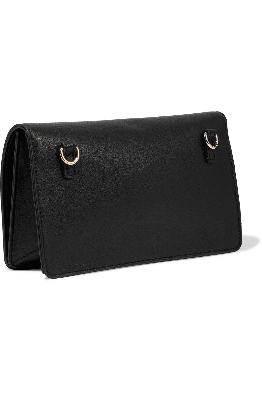 LOVE MOSCHINO Bow-detailed faux leather shoulder bag
