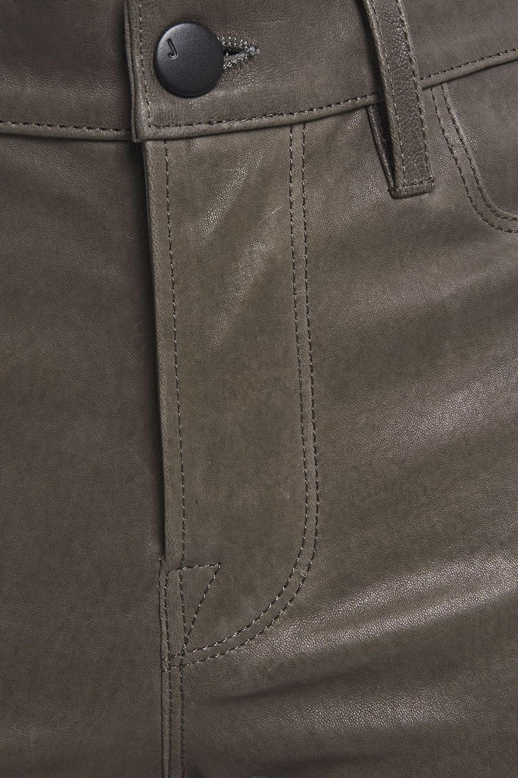 J BRAND Stretch-leather skinny pants