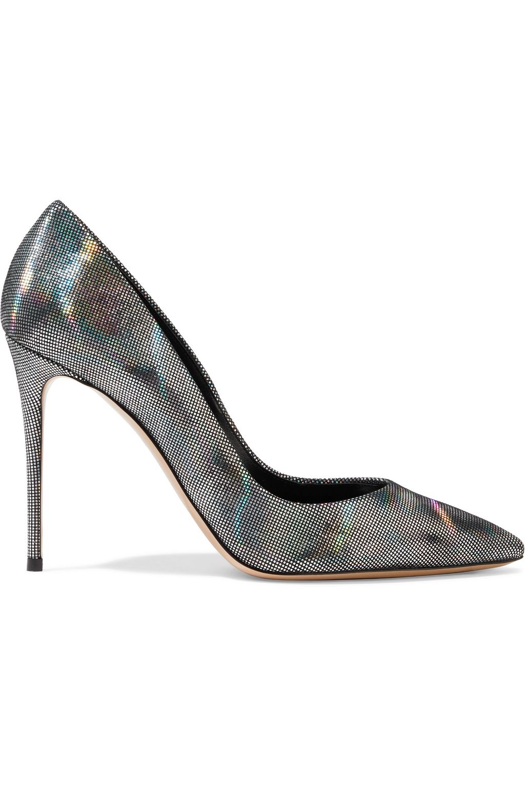 iridescent pumps