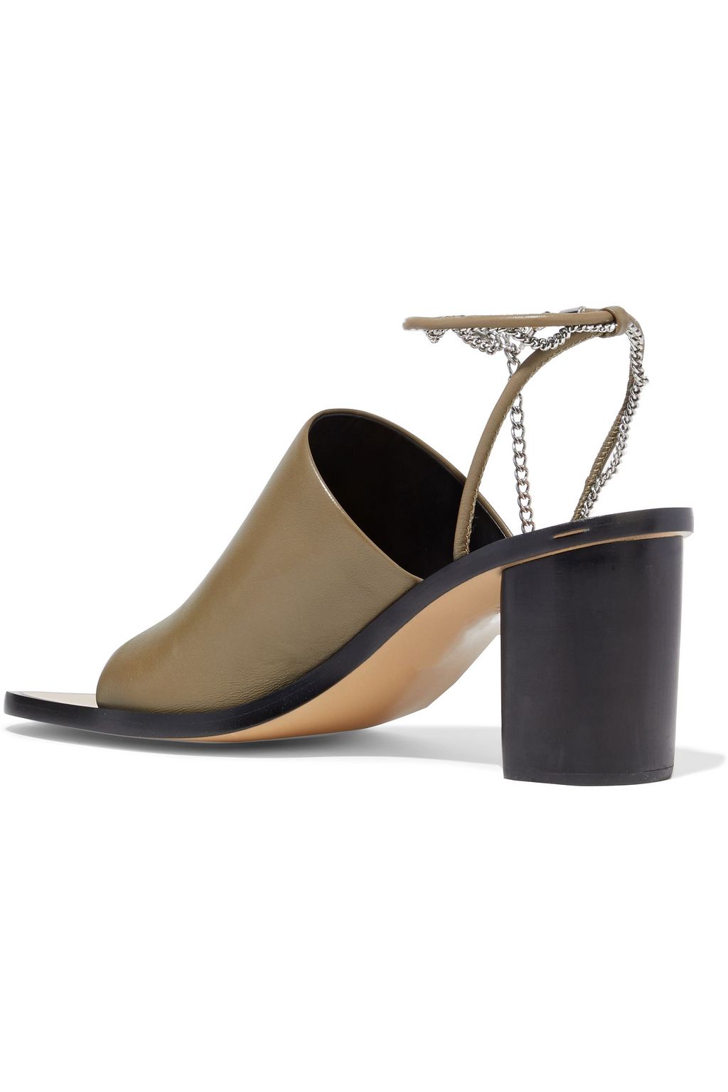RAG & BONE Nella chain-embellished leather sandals