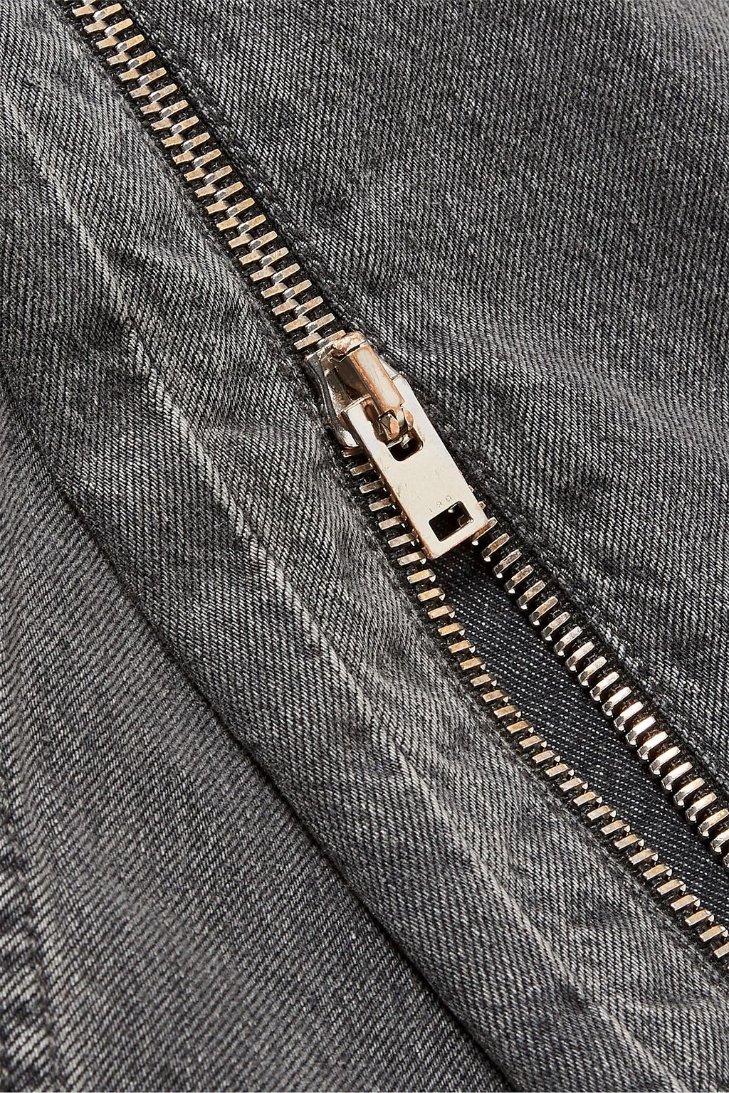 IRO Essey zip-embellished frayed high-rise skinny jeans