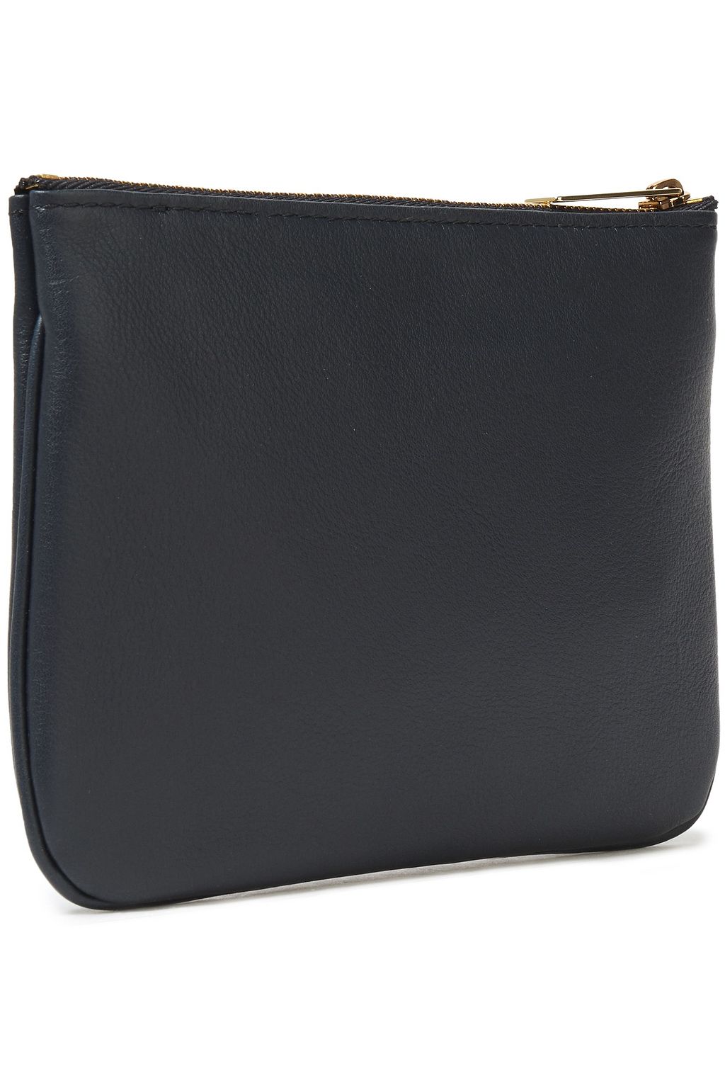 BALMAIN Pebbled-leather pouch
