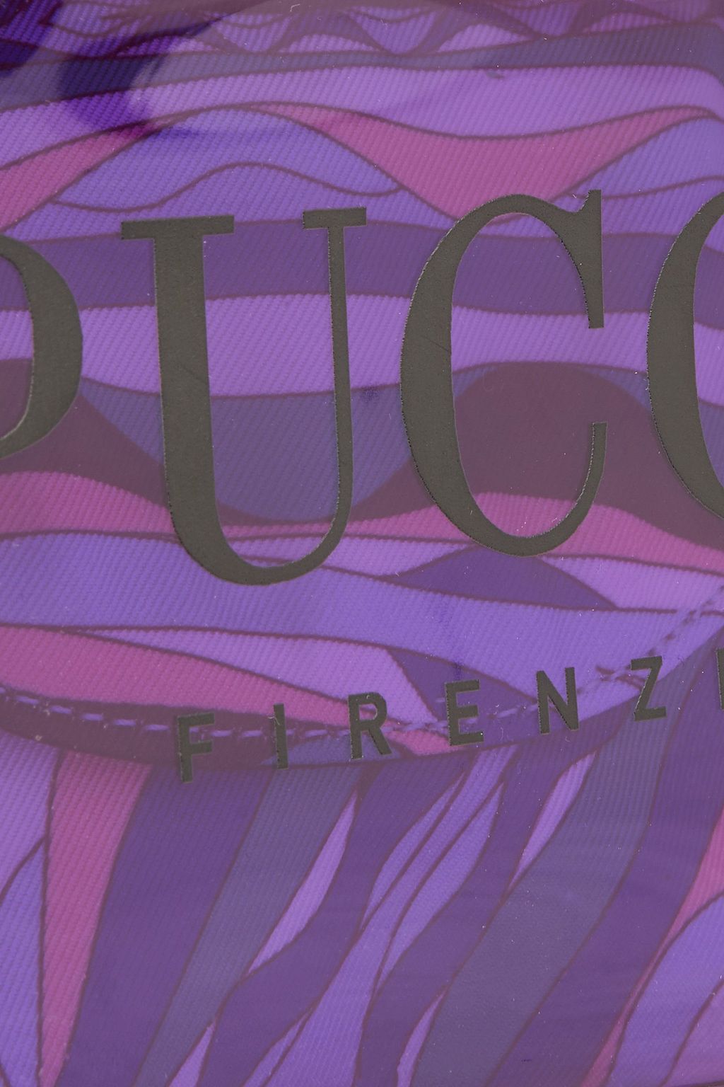 PUCCI Logo-print PVC cosmetics case