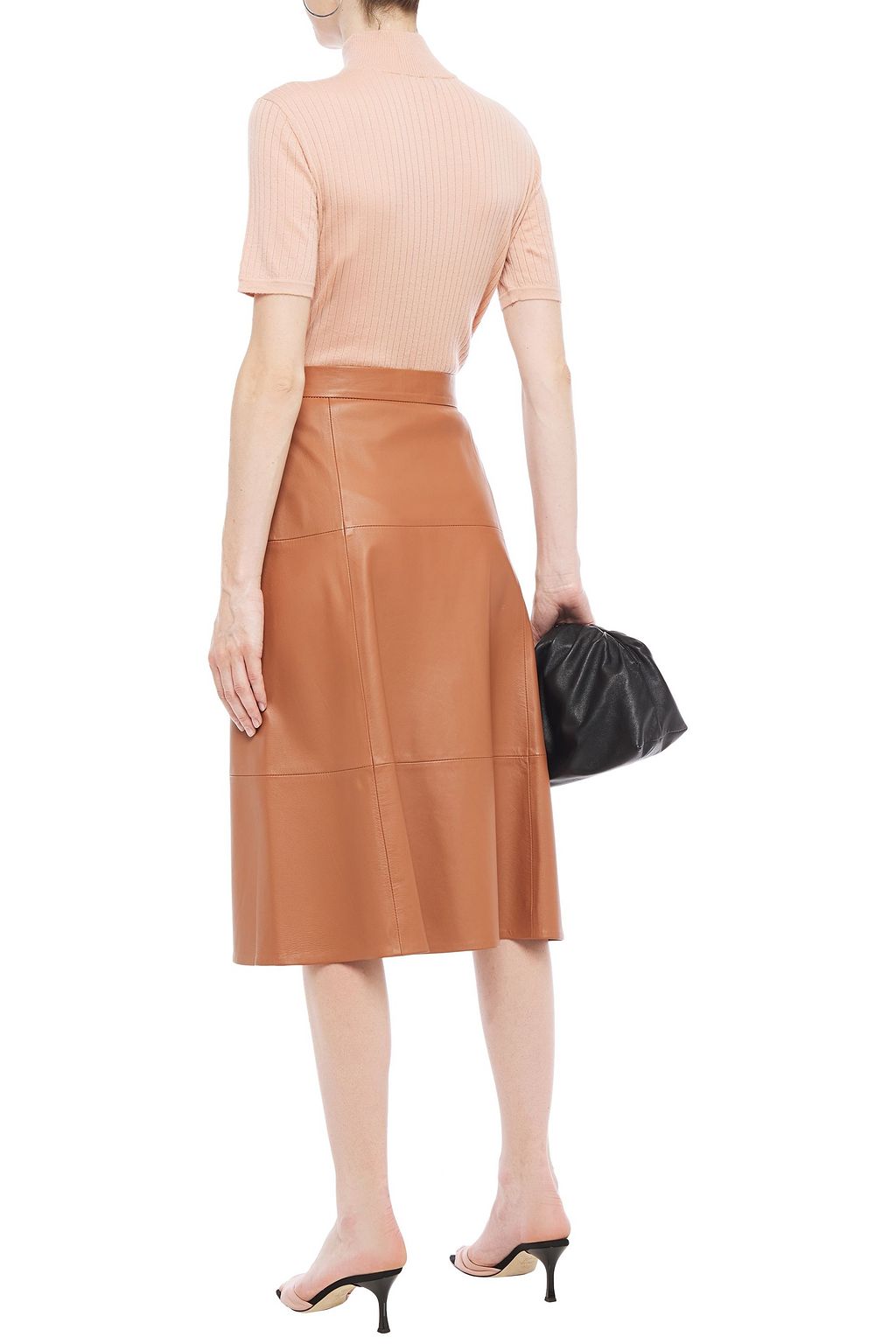 N.PEAL Ribbed cashmere top