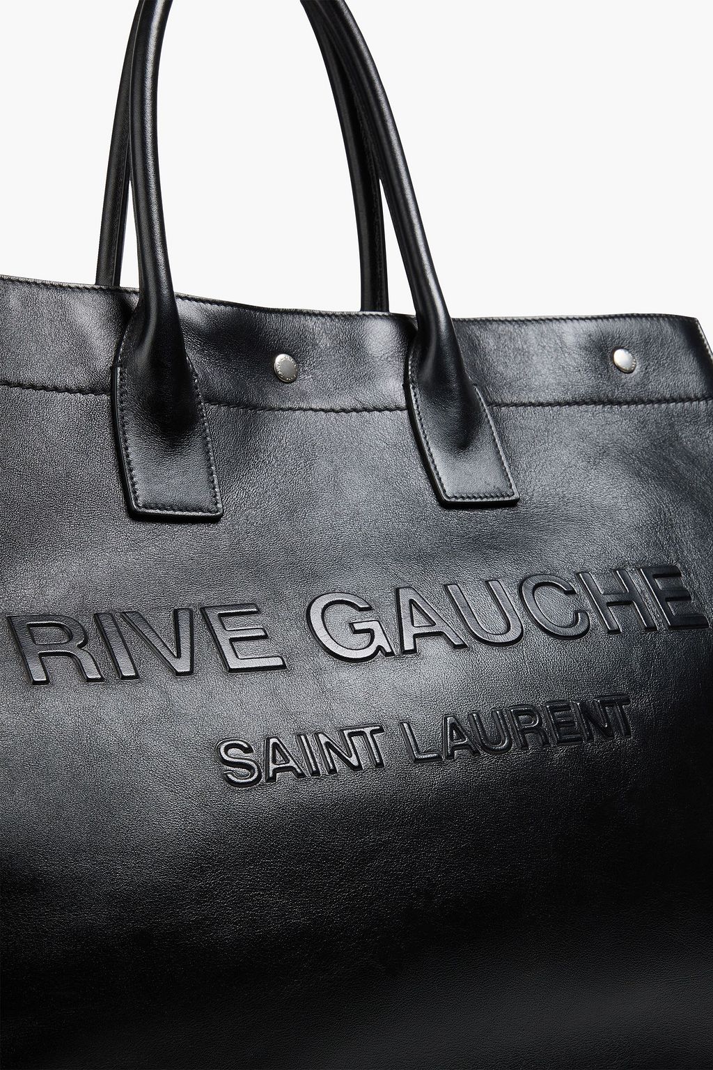 SAINT LAURENT حقيبة توت من الجلد