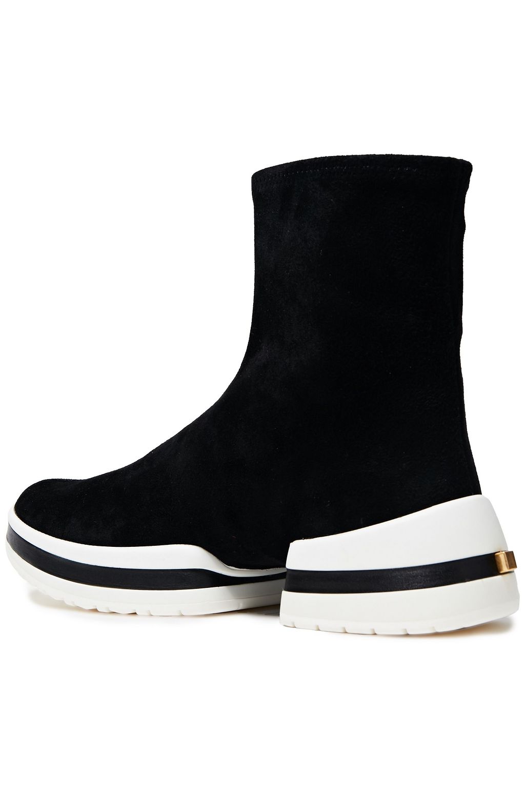 high top suede sneakers