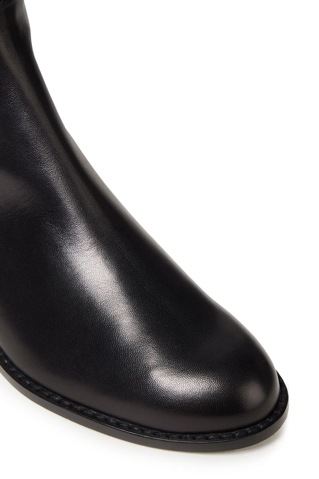 STUART WEITZMAN Mainline leather and neoprene knee boots