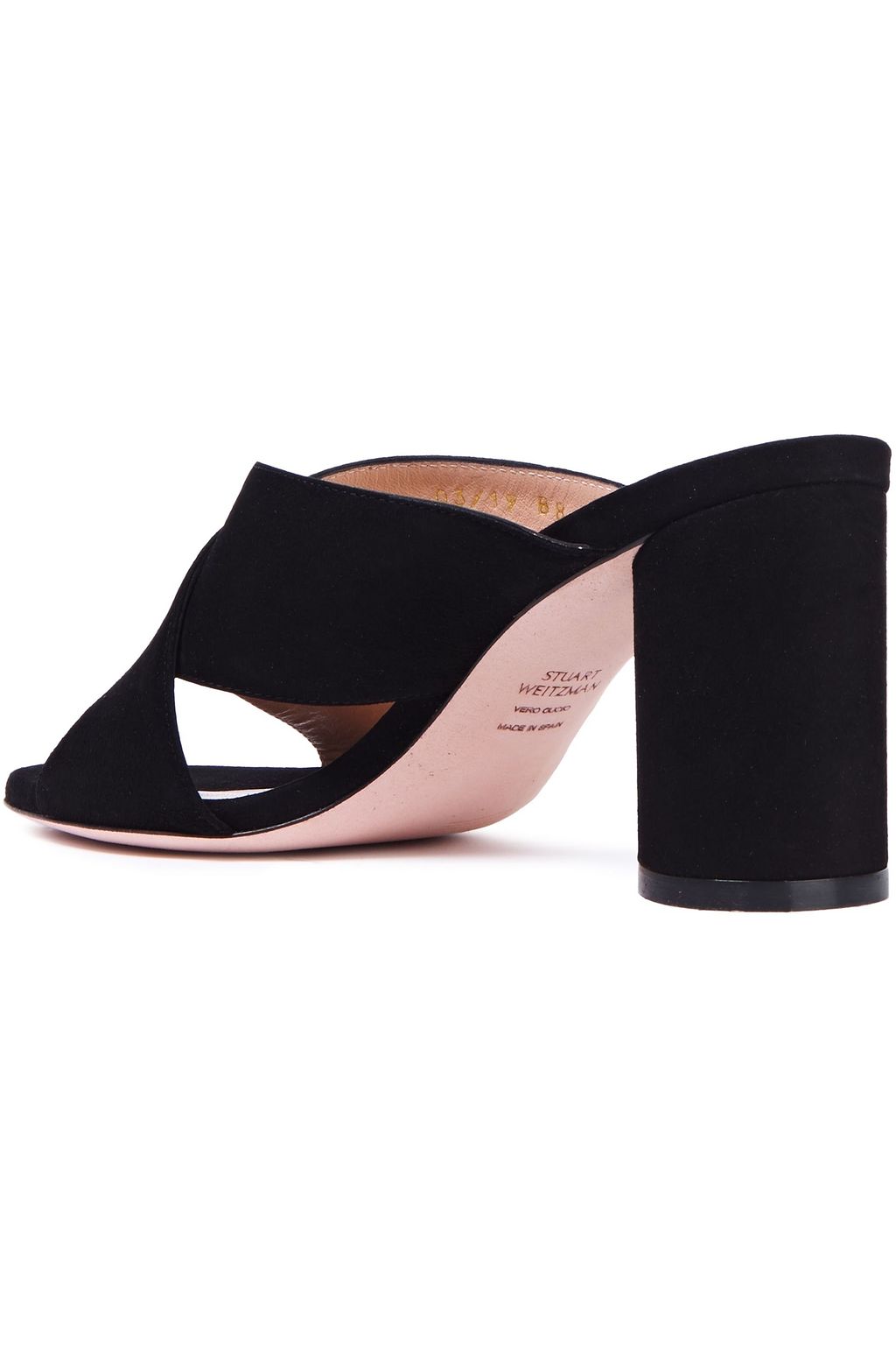 STUART WEITZMAN Galene suede mules