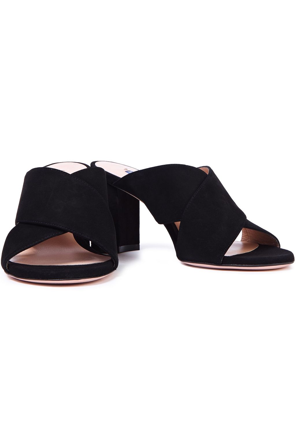 STUART WEITZMAN Galene suede mules