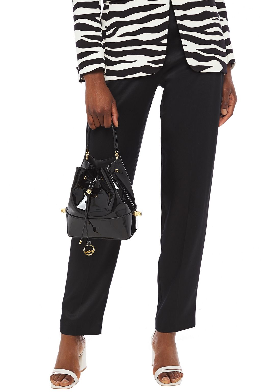 PUCCI Bonita patent-leather bucket bag