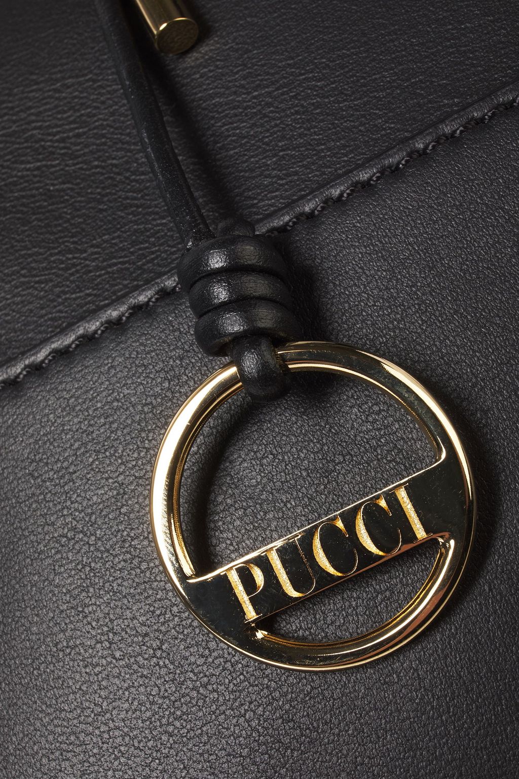 PUCCI Bonita leather bucket bag