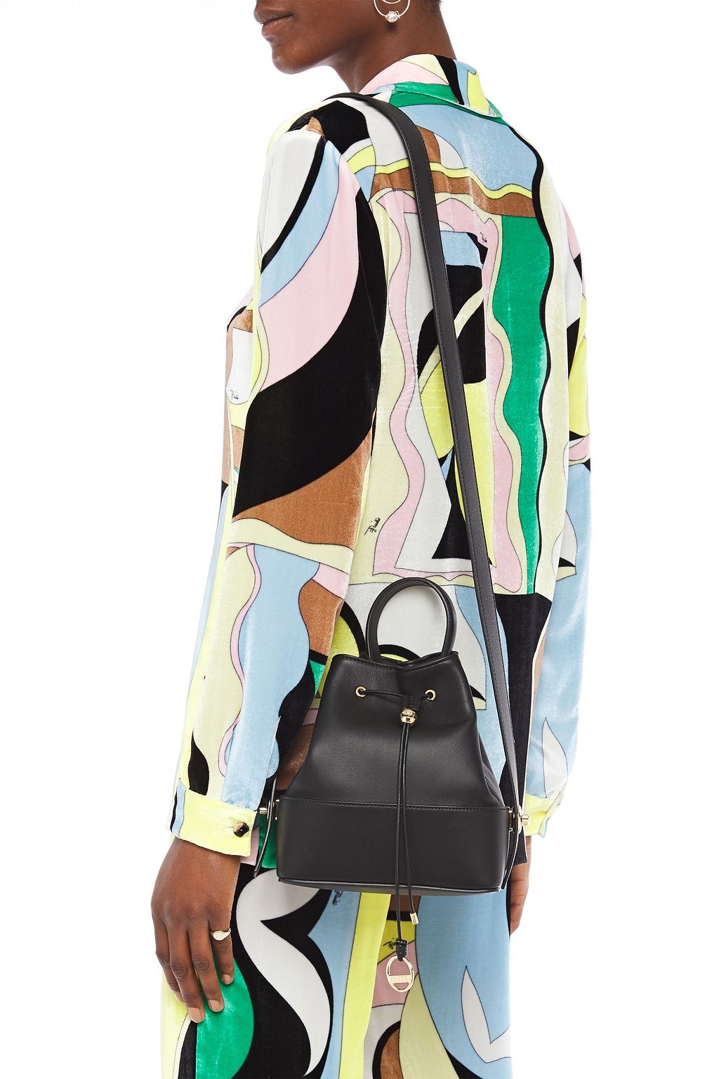PUCCI Bonita leather bucket bag