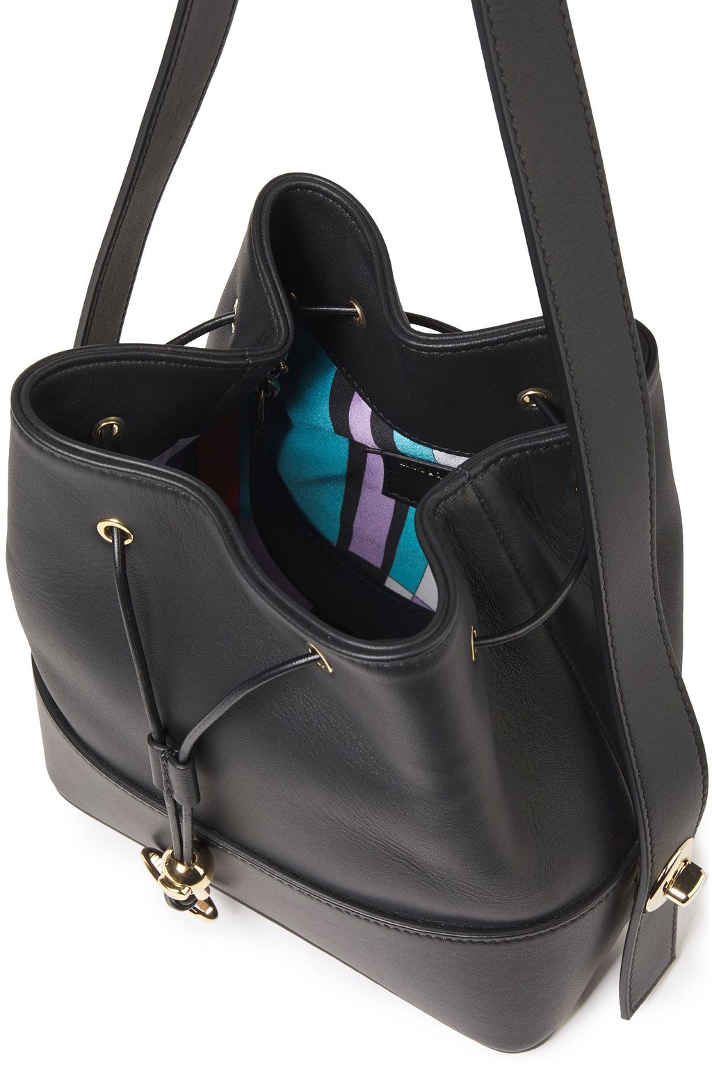 PUCCI Bonita leather bucket bag