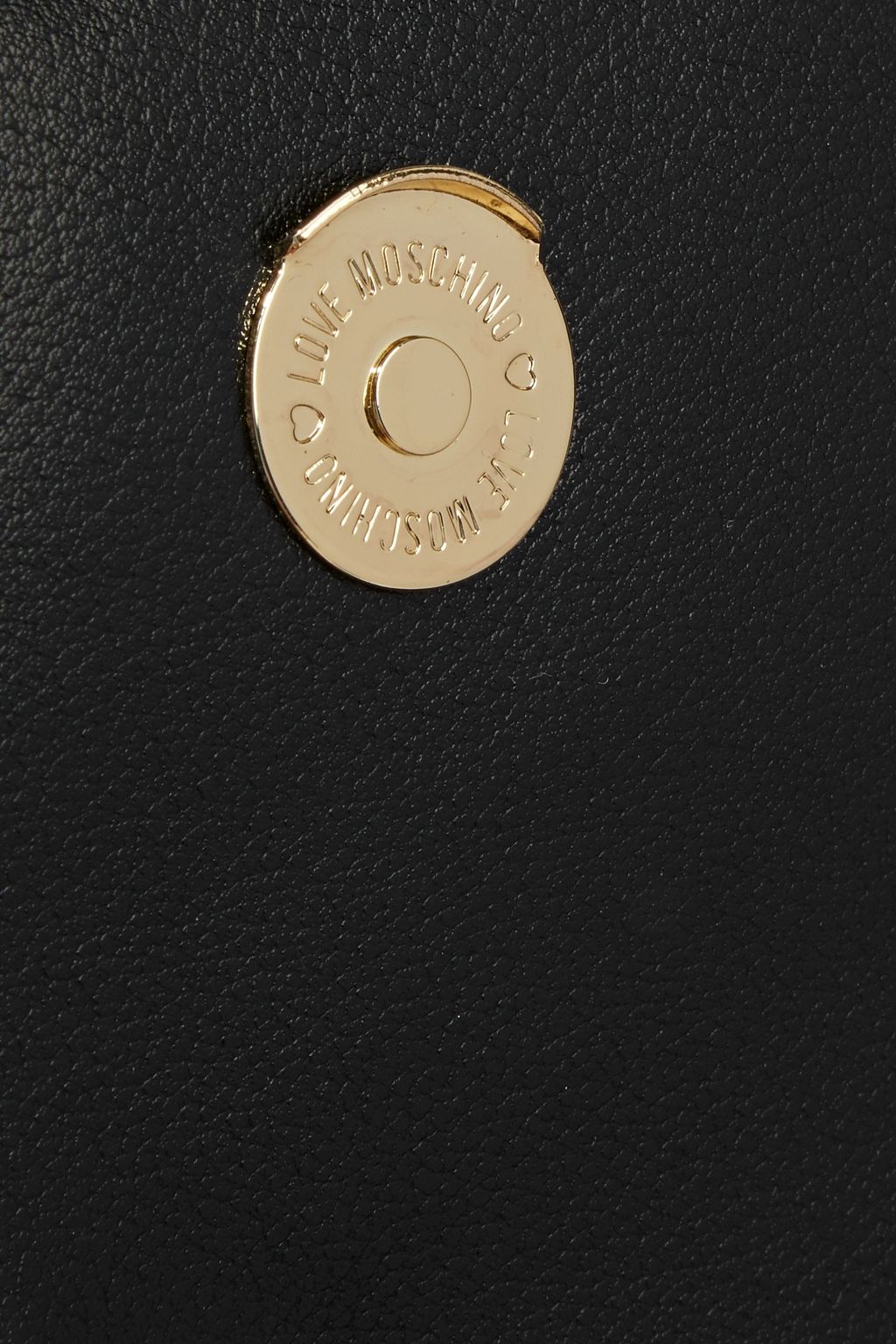 LOVE MOSCHINO Embellished faux leather shoulder bag