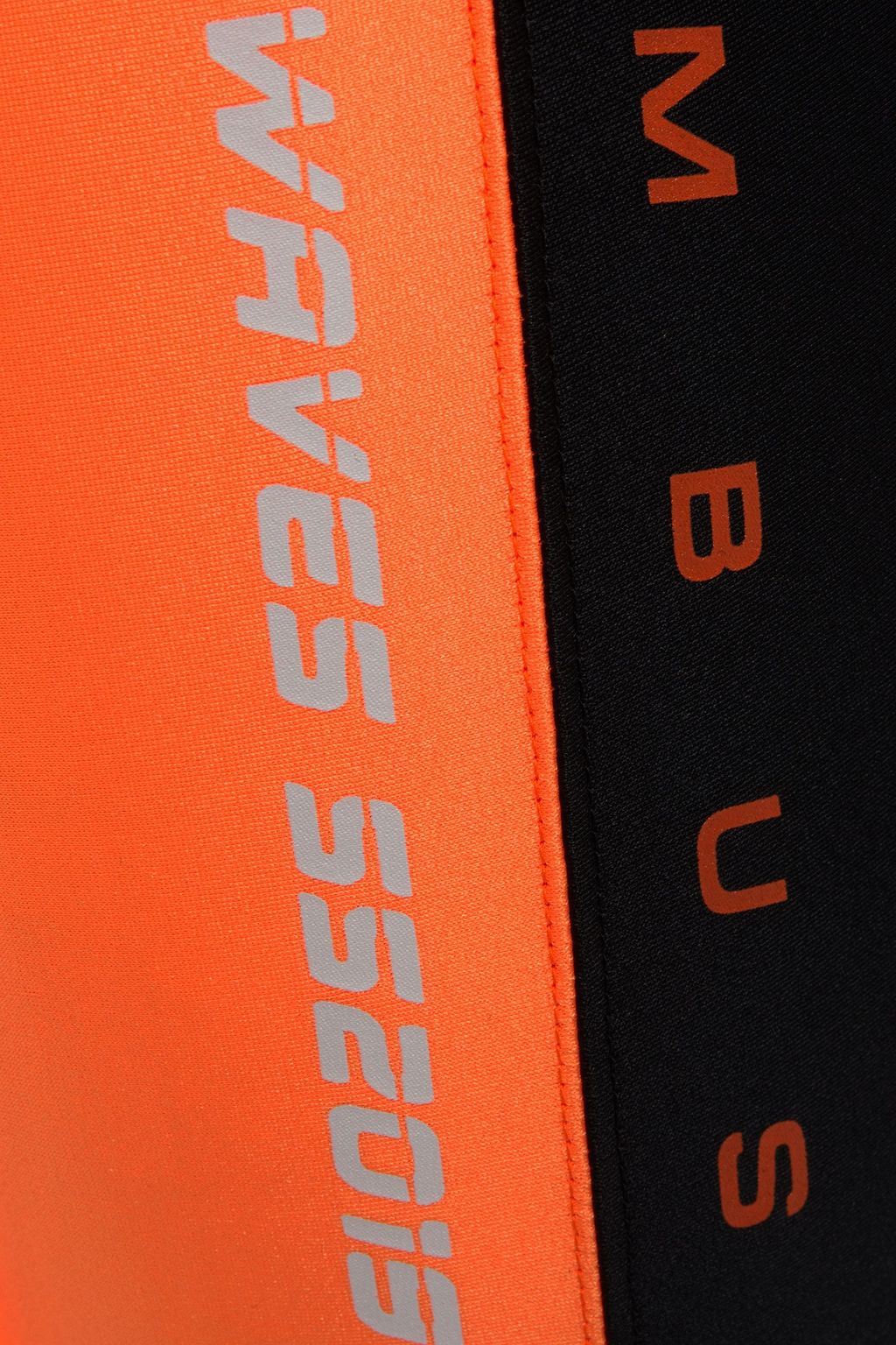 AMBUSH Printed two-tone scuba shorts