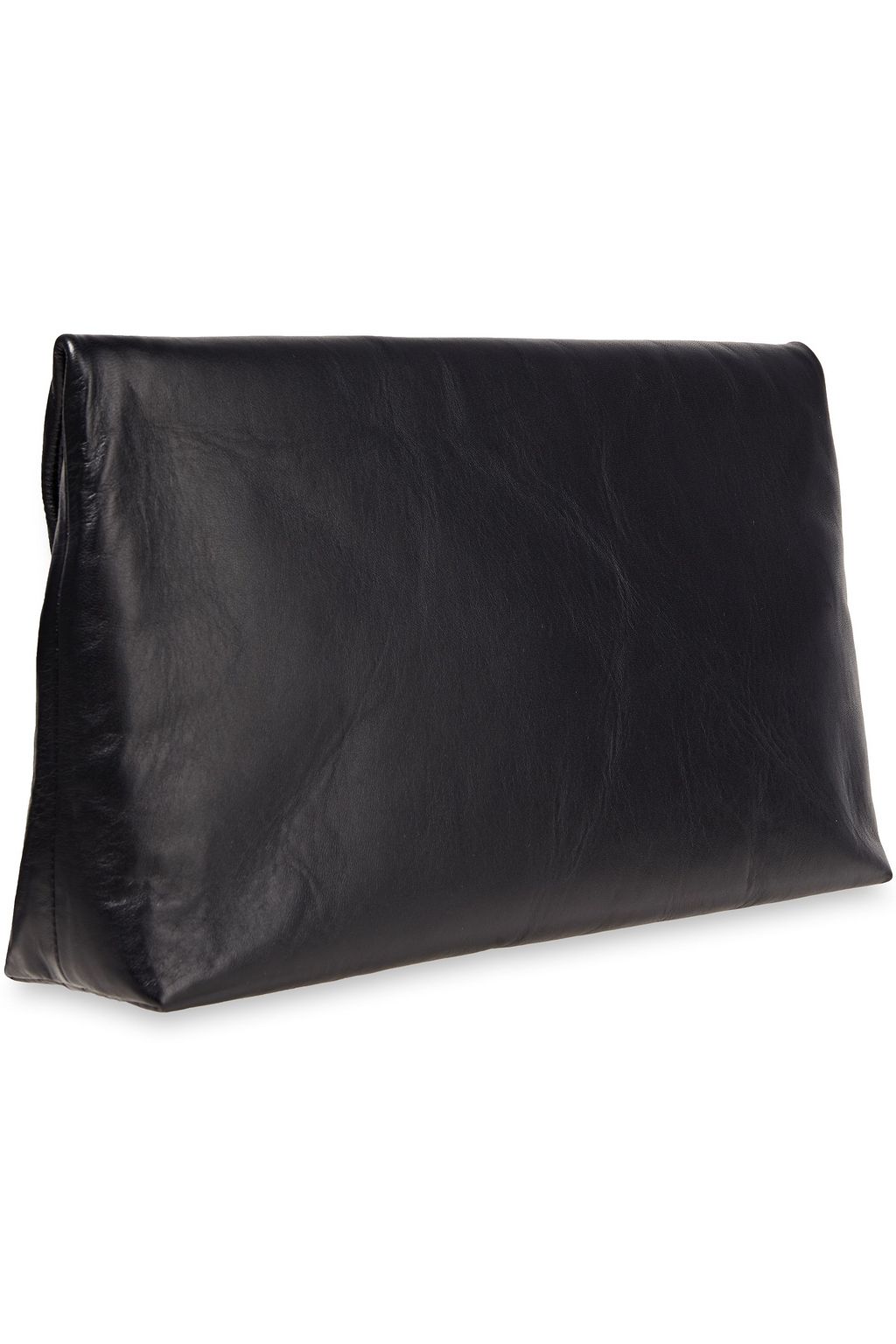 ANN DEMEULEMEESTER Leather clutch