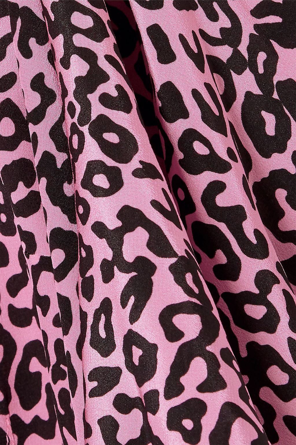 LES RÊVERIES Leopard-print silk crepe de chine playsuit