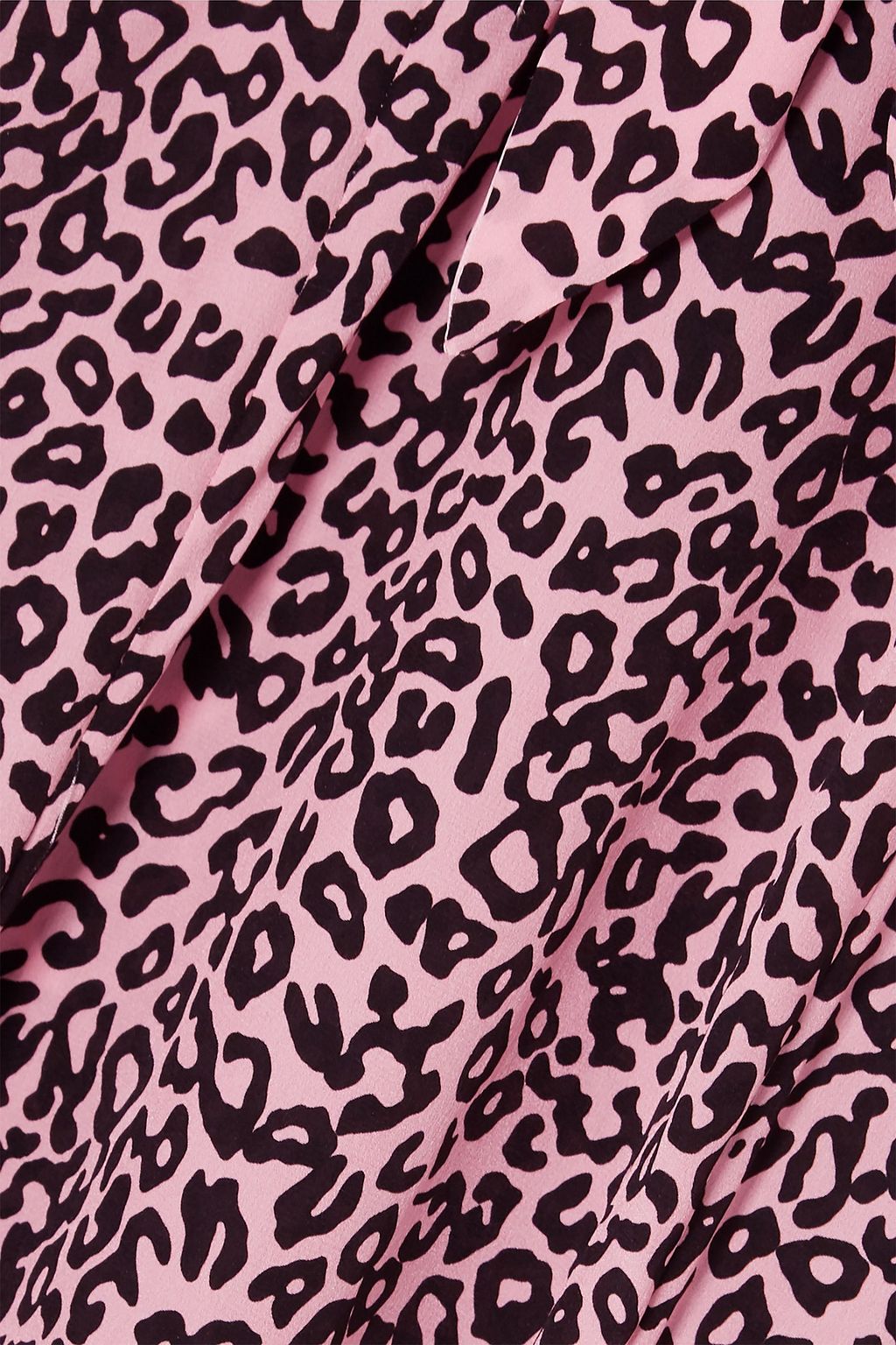 LES RÊVERIES Tie-front floral-print silk-satin maxi dress