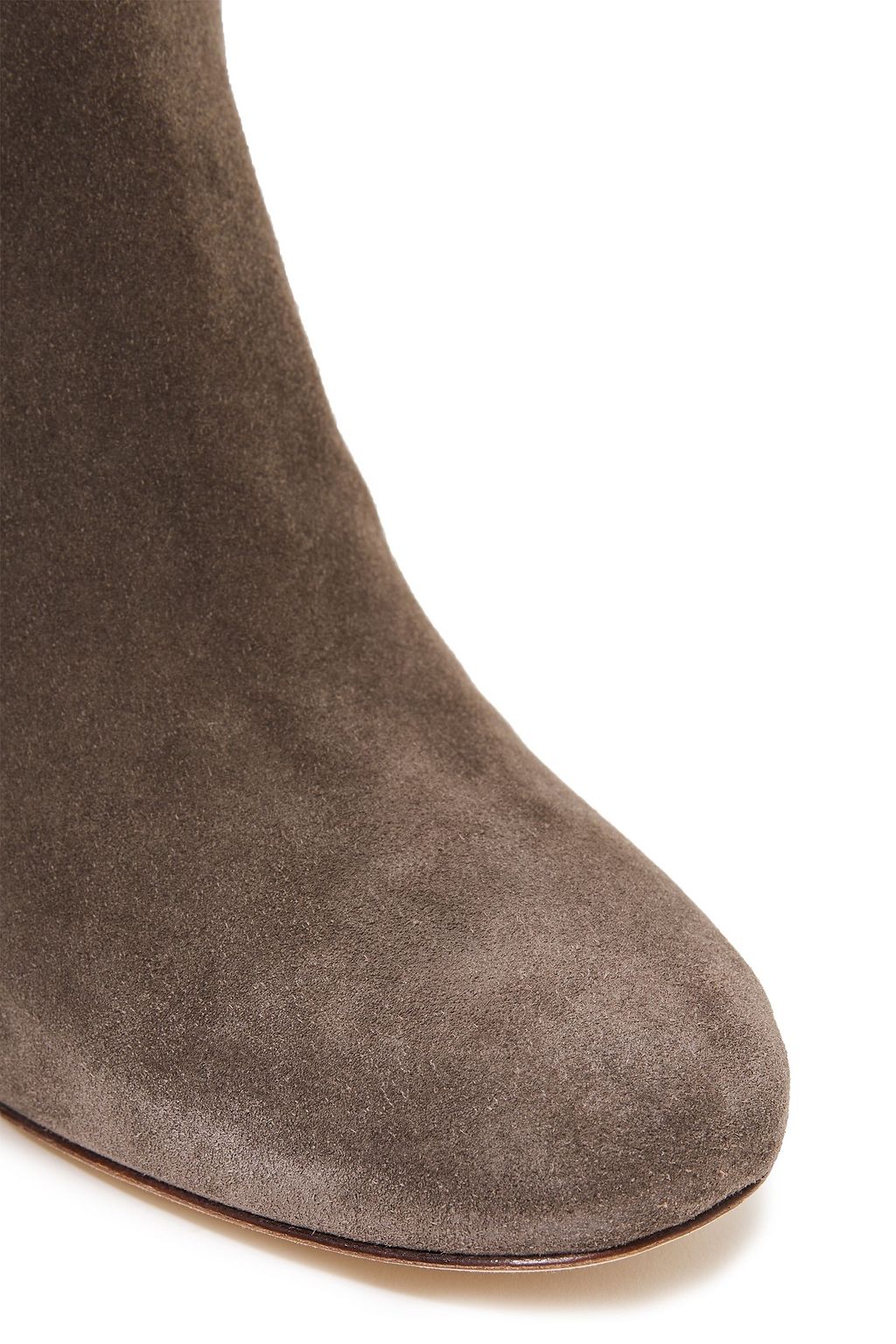 TORY BURCH Kira 70 studded suede ankle boots