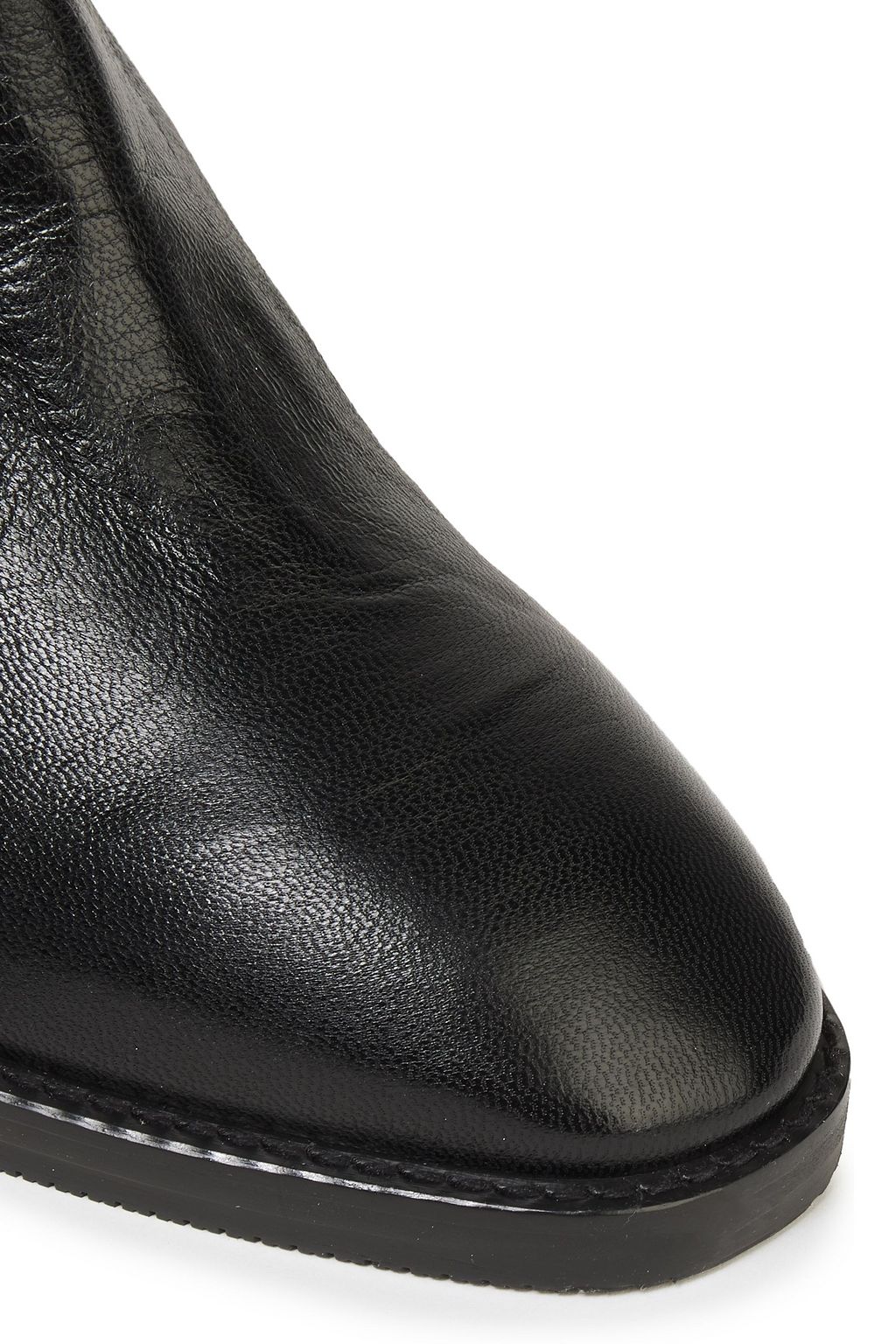 STUART WEITZMAN Buckled leather ankle boots