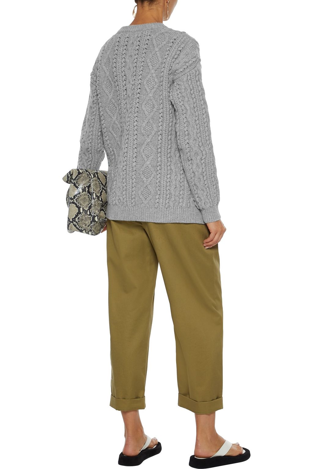 3.1 PHILLIP LIM Cable-knit wool sweater