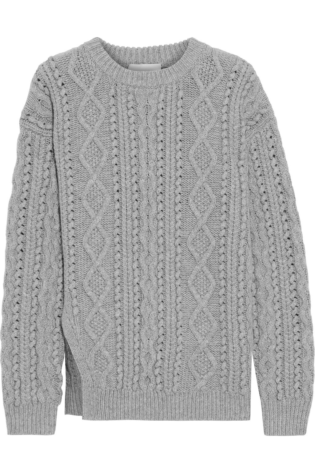 3.1 PHILLIP LIM Cable-knit wool sweater | THE OUTNET