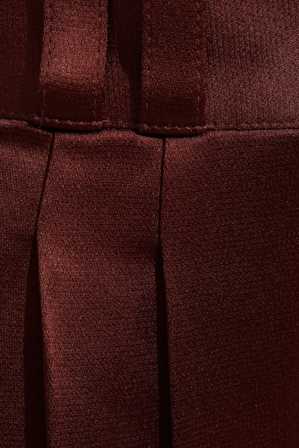 3.1 PHILLIP LIM Cropped tie-detailed satin-crepe tapered pants