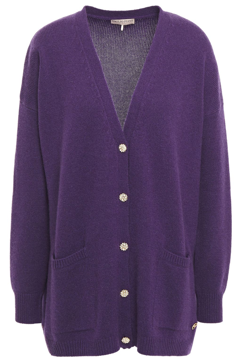 purple cashmere sweater