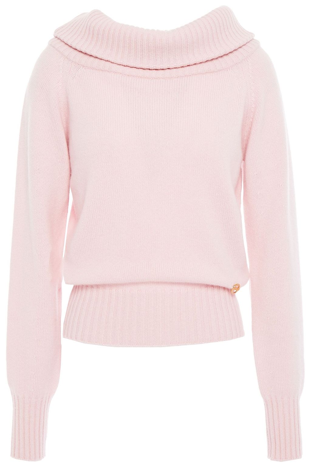 pink cashmere sweater
