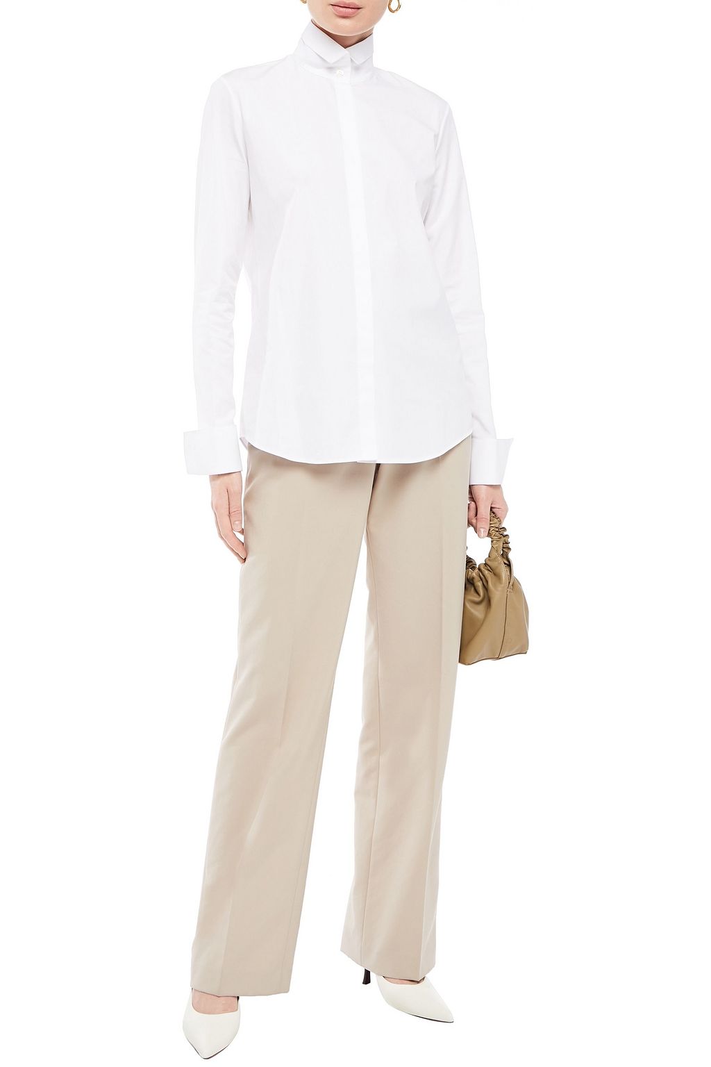 THE ROW Cotton-poplin shirt