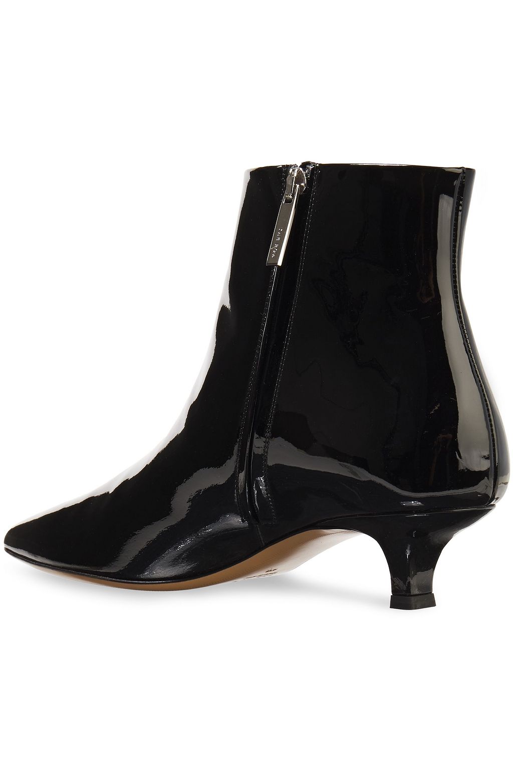 THE ROW Patent-leather ankle boots
