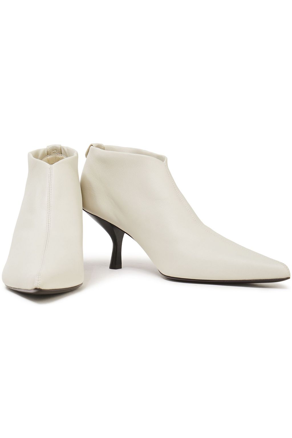 THE ROW Bourgeoise leather ankle boots