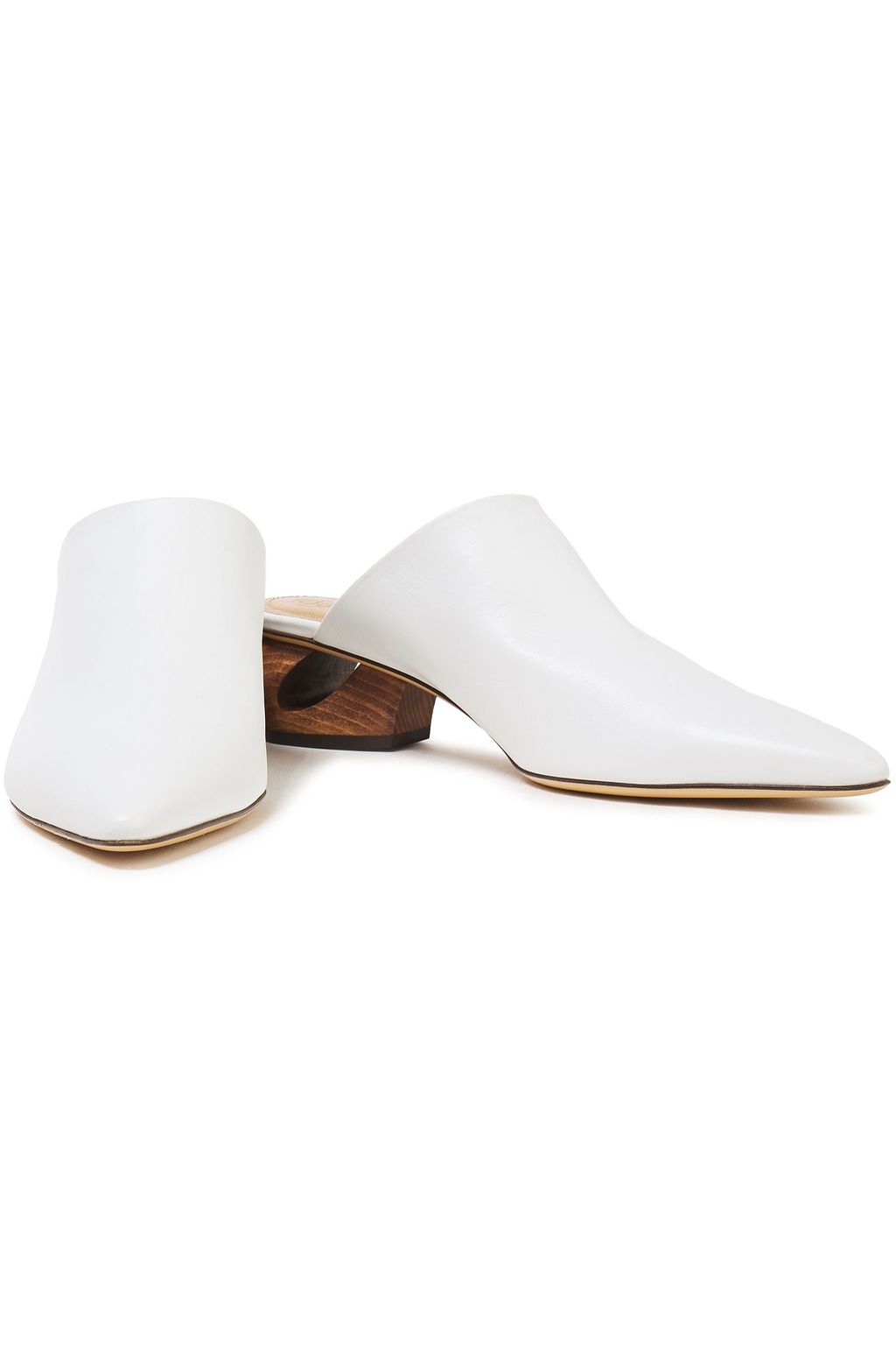 THE ROW Haya leather mules